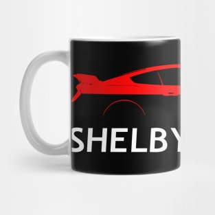 Shelby GT-500 silhouette Mug